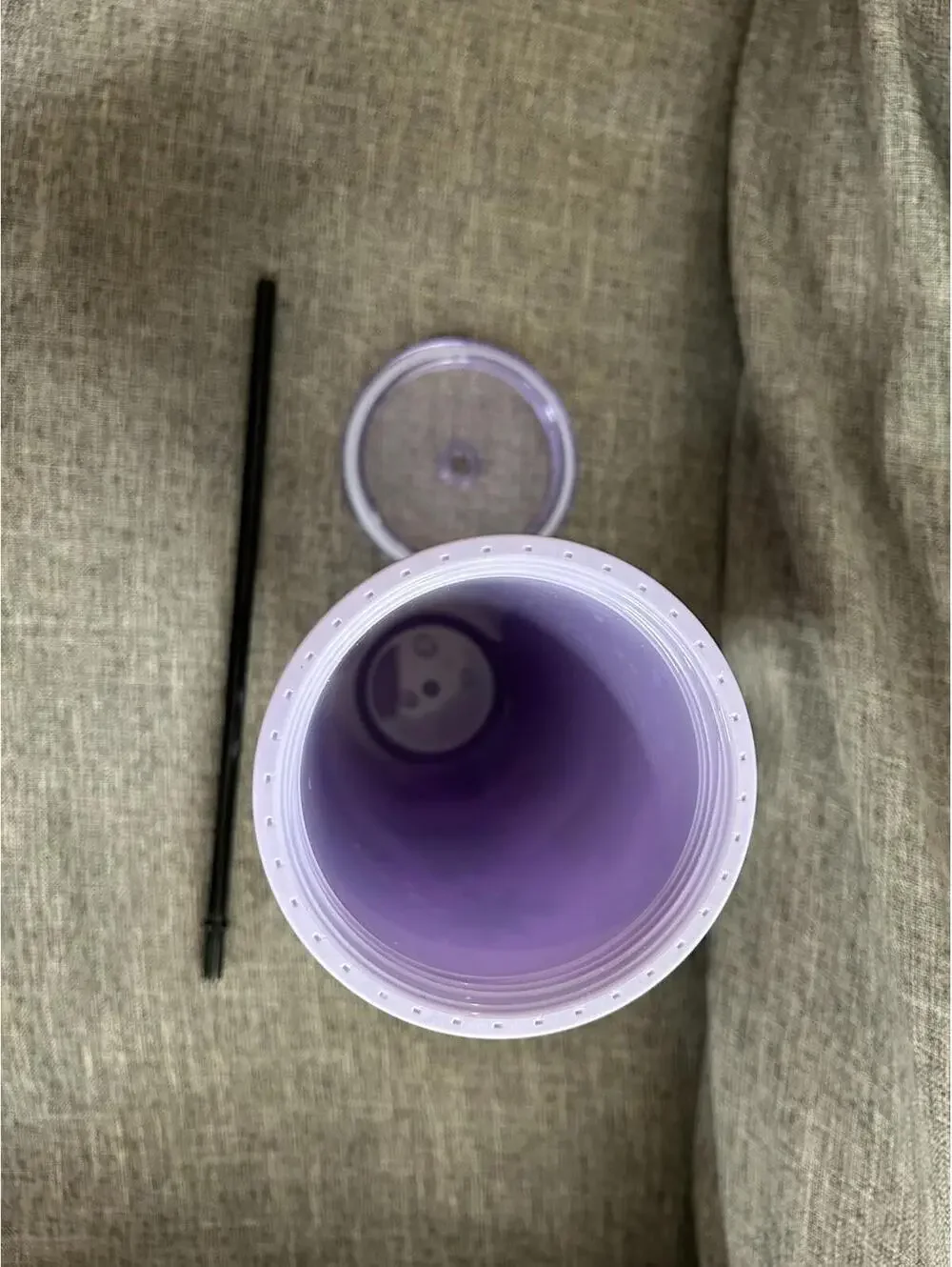 Starbucks 2023 Winter Magnolia Flower Mesh Purple Lavender Floral Cup Tumbler